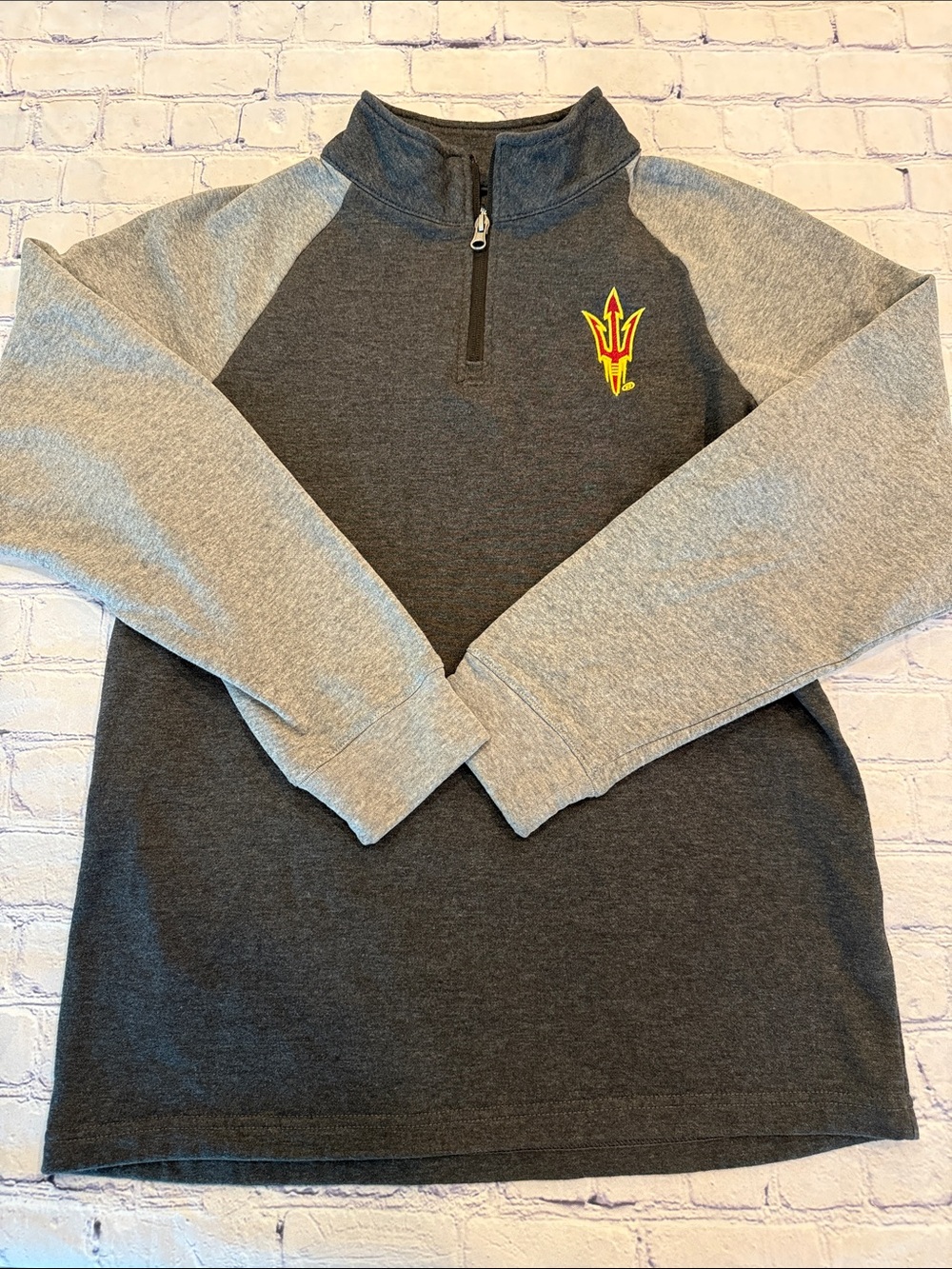 Men's Quarter-Zip Arizona State Pullover | Excellent Used | Sz. Medium